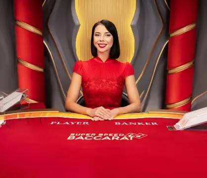 Try Super Speed Baccarat slot by Evolution on dollycasinohu.net – logo image